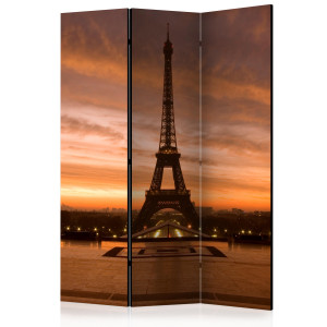 Paraván - Eiffel tower at dawn [Room Dividers]
