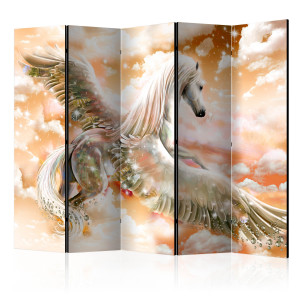 Paraván - Pegasus (Orange) II [Room Dividers]