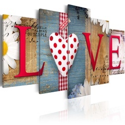Kép - LOVE - handmade