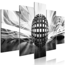 Kép - Metal Ball (5 Parts) Wide Black and White