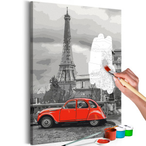 Kifestő - Car in Paris