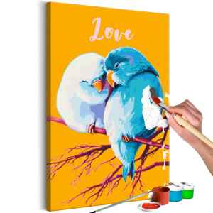 Kifestő - Parrots in Love