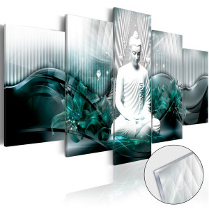 Akrilüveg kép - Azure Meditation [Glass]