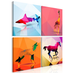 Kép - Geometric Animals (4 Parts)