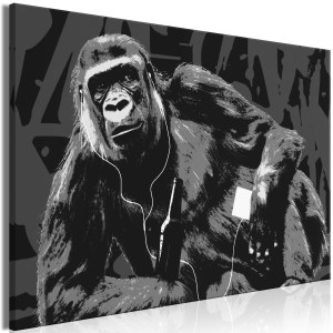 Kép - Pop Art Monkey (1 Part) Narrow Grey