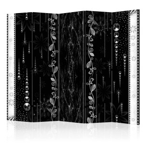 Paraván - Black Elegance II [Room Dividers]
