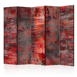 Paraván - Red Metal II [Room Dividers]
