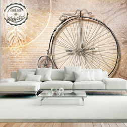 Fotótapéta - Vintage bicycles - sepia