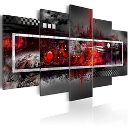 Kép - A grey vision with red accents