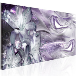 Kép - Lilies and Waves (1 Part) Narrow Pale Violet