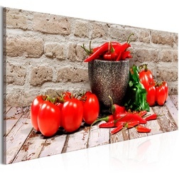 Kép - Red Vegetables (1 Part) Brick Narrow