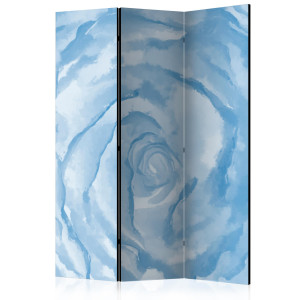 Paraván - rose (blue) [Room Dividers]