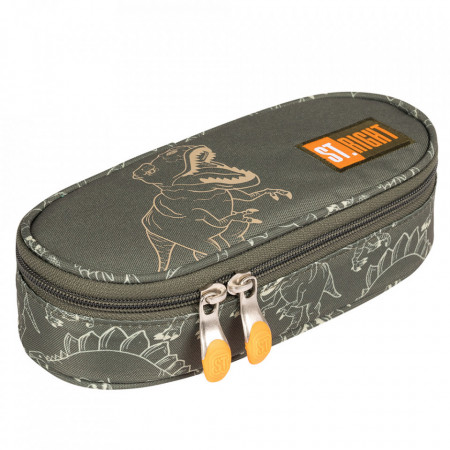 Penar Borseta Rigid, cu 1 Compartiment si Clapeta Interioara, Colectia St.Right - T-Rex Junior PC01 23x9,5x6cm