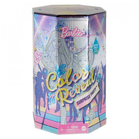 Set Barbie - Color Reveal, Petrecere Surpriza