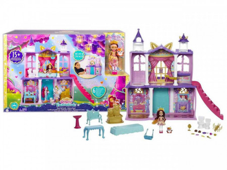 Set de joaca Enchantimals - Castelul Royal, cu papusa Felicity Fox