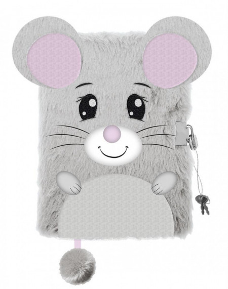Jurnal cu Lacat, Plusat, St.Majewski, My Little Friend Mouse, A5, 96 foi Dictando