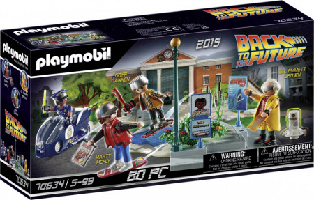 Playmobil Back To The Future - Cursa pe hoverboard