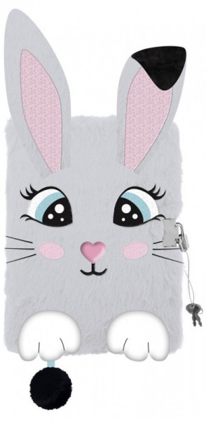 Jurnal cu Lacat, Plusat, St.Majewski, My Little Friend Rabbit A5, 96 foi Dictando