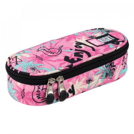 Penar Borseta Rigid, St.Majewski cu 1 Compartiment, Clapeta Interioara, Colectia St.Right - Pastel Summer PC01 23x9,5x6cm