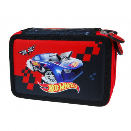 Penar cu 3 Fermoare, Echipat, St.Majewski, Hot Wheels PC05, 19x13x7cm