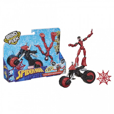 Figurina Bend and Flex Spider-Man - Flex Rider