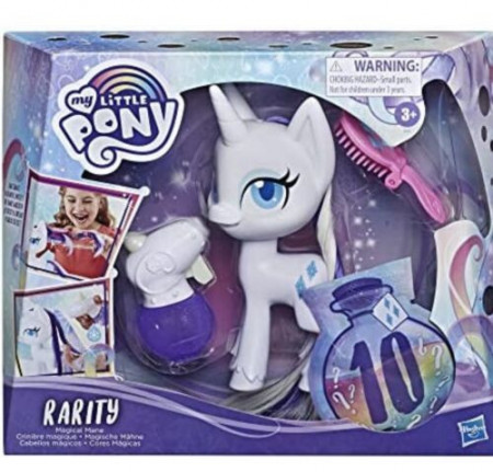 Figurina My Little Poney Magic Mane - Rarity, cu accesorii