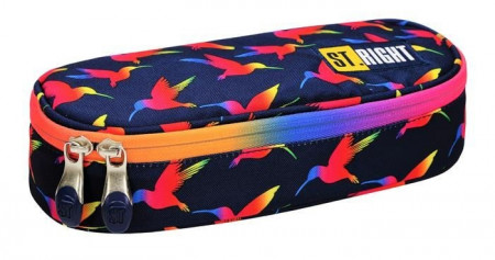 Penar Borseta Rigid cu Clapeta Interioara St.Right - Rainbow Birds PC01