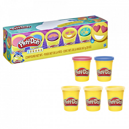 Set Play-Doh - Color Me Happy, 5 cutii