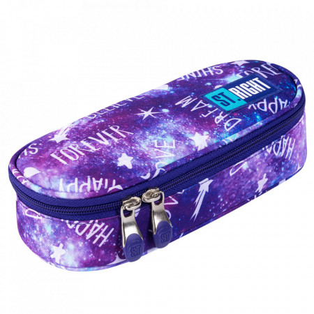 Penar Borseta Rigid, St.Majewski cu 1 Compartiment si Clapeta Interioara, Colectia St.Right - Galaxy Girl PC01 23x9,5x6cm