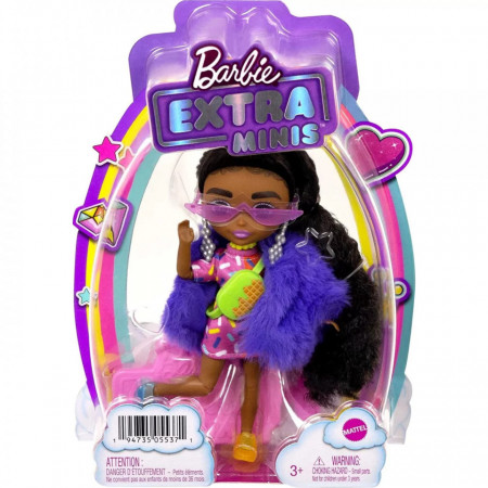 Papusa Mattel Barbie Extra Minis, 3+ ani, Multicolor