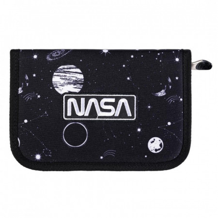 Penar Rigid cu 1 Fermoar si 2 Extensii, St. Majewski, Neechipat, Colectia St.Right - Planets PC03 20.5x14x3.5cm