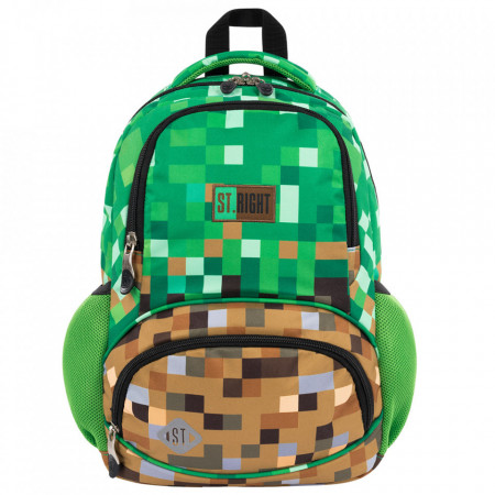 Ghiozdan Prescolari si Excursii, 3 Compartimente, Ergonomic, Impermeabil, Colectia St.Right - PX BP71, 38x26.5x16cm