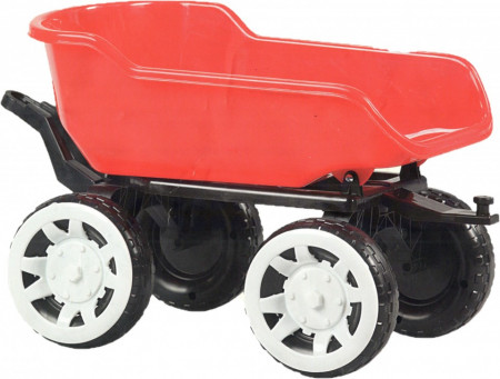Remorca pentru Tractor si Atv , Pozarlik , 4 Roti, Rosie