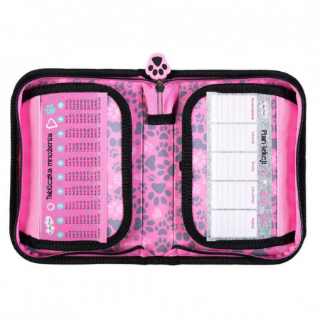 Penar Rigid cu 1 Fermoar si 2 Extensii, St. Majewski, Neechipat, Colectia My Little Friend Dog PC03 20.5x14x3.5cm