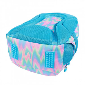 Ghiozdan Prescolari 3 Compartimente, St.Majewski, Maner si Spate Ergonomic, Impermeabil, Elemente Reflectorizante, Colectia St.Right - BUBBLE GUM BP26, 39x27x17cm