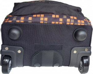 Ghiozdan Troler, 4 Compartimente, St.Majewski, Roti de Silicon, Impermeabil, Colectia St.Right - Pixel Gamer TB01, 44x32x25cm