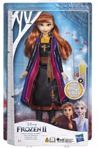 Papusa Disney Frozen II - Swirling Adventure, Anna