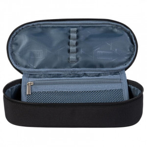 Penar Borseta Rigid, St.Majewski cu 1 Compartiment cu Clapeta Interioara, Suplimentara, Multifunctionala, Colectia St.Right - HOLO MULTICOLOR PC01 6x23x9,5cm