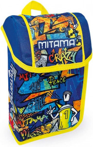 Penar Echipat Upside, Mitama, cu 1 Fermoar si 2 Extensii, 43 Piese, 23.5x14x8.5cm, Crazy, Multicolor
