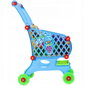 Carucior de Cumparaturi cu Accesorii, no.WO61, MalPlay, Albastru