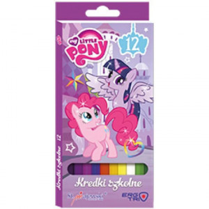 Creioane Colorate Triunghiulare, St.Majewski, 12 culori, Colectia My Little Pony