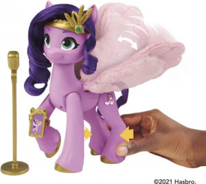 Figurina My Little Pony - Singing Star, Princess Petals, limba franceza,15 cm