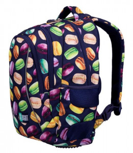 Ghiozdan Prescolari 3 Compartimente St.Right - Macarons BP26