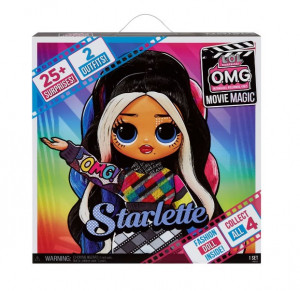 Papusa L.O.L. Surprise! O.M.G. Movie Magic Starlette, cu 25 surprize, +3 ani