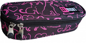 Penar Borseta Rigid, St.Majewski cu 1 Compartiment, Clapeta Interioara, Colectia St.Right - Lovely Pets PC01 23x9,5x6cm