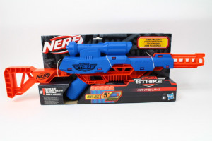 Set arma de jucarie Nerf Alpha Strike Mantis LR 1 cu 5 proiectile incluse