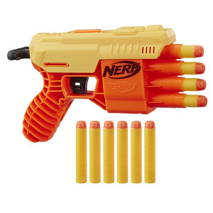 Blaster Nerf Alpha Strike - Fang QS-4, 10 proiectile