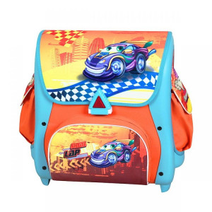 Ghiozdan Ergonomic Scolar, Eco Toys, Albastru