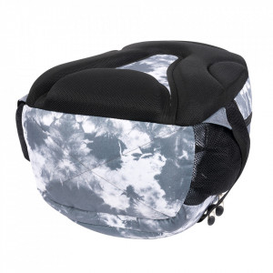Ghiozdan Scolar, 4 Compartimente, Ergonomic, Impermeabil, Colectia St.Right Grey Clouds BP05, 42x30x19cm