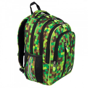 Ghiozdan Scolar 4 Compartimente, St.Majewski, Maner si Spate Ergonomic, Impermeabil, Elemente Reflectorizante, Colectia St.Right - Master Gamer BP68, 40x28x18cm
